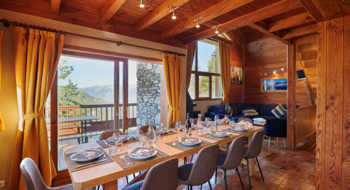Chalet Alpaca, Les Arcs: Plan Peisey ski chalet, image 2